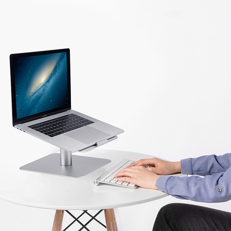 Will be beautiful BUBM aluminum notebook stand can be rotated to increase the protection of the cervical vertebra desktop computer radiator bracket for Apple millet DNZJ-01