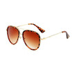 Brand designer Sunglasses Women Men good Quality Oversized Sun Glasses female Gold Frame eyewear Vinatge UV400