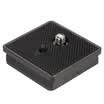 Abrazadera de tornillo de montaje rápido del lanzamiento del trípode Soporte de la cámara del adaptador de la placa de QR 14 "para Weifeng 330A V8O8