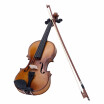 44 Full Size Violin Fiddle Basswood Steel String Stringed Musical Instrument for Kids Beginners