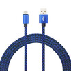 1METER Nylon Micro USB Cable Output 20A Fast Charge Wire nylon covered cable usb 1 meter Micro usb Cable