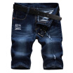 Damaizhang Brand New Fashion Men Short Jeans High Quality Pluse Size Breathable Denim Zipper Short Pants