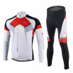 Cycling Jersey Shirt Bike Bicycle Baselayer Underwear Suit Long Sleeve Jersey Winter Sports ClothesCN Size Here PLease Accoring