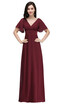 Evening Long Party Dress Formal Bridesmaid Prom Gown A-line Chiffon Dresses Women Dress