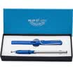 Hero HERO 359 suits positive color series pen double pen tip F tip ballpoint pen head - blue