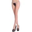 Jingdong supermarket Langsha stockings 3 pairs of women sexy free off the file core silk silk feeling thin section pantyhose black uniform