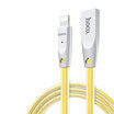 HOCO Original Zinc Alloy Jelly Knitted Charging Cable for Apple Lightning to USB Metal Charger Sync Data for iPhone iPad iPod