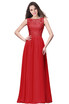 Evening A-line Prom Dress Long Bridesmaid Party Gown Women Chiffon Lace Dresses
