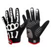 Sparket COOL04B Knuckle 2 generación guantes de bicicleta Skull Long Knights guantes blanco L