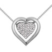 Romantic Double Heart Necklaces Pendants Crystal from Austrian Elements For Women Jewelry Valentines Day Gift 26578