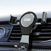 Fayi M3 car phone holder aviation aluminum full metal gravity induction automatic clamping for 40-60 inch gray