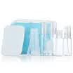 Nickel NIKA environmental travel empty bottle suit NK2505 ten sets of sets of care products bath liquid body milk PET environmental protection material bottle bottle pressure bottle bottle inverted bottle squeeze bottle bottle bottle cosmetic bottle empty bottle