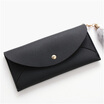 Multifunctional Temperament Fashion Passport Bag Womens Thin Soft Travel Documents Purse