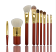 OYE 9 Pieces of professional makeup brush makeup kit Real hair