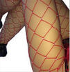 Women Crystal Rhinestone Fishnet Elastic Stockings Big Fish Net Tights Pantyhose