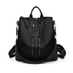 Ladies Backpack New Womens Backpack Oxford Double Zipper Simple Fashion Backpack