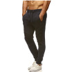 M 3XL Brand New Mens Fashion Gym Pants Striped Fold Mens Casual Pants Summer Sports Pants Slim