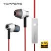 TOPPERS Active Noise Cancelling Headphones E2 White Noise Active Noise Reduction Stereo In-Ear Sports Running Subwoofer Music Phone Earphones Game Computer Notebook Headset