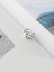 ONICE 925 Sterling Silver Rings Features Rope accented with Cultured Pearl WQJ018