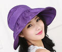 Hats along the beach Ms Summer visor mothproof outdoor collapsible sun hat