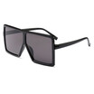 SHAUNA Oversize Flat Top Women Square Sunglasses Brand Designer Fashion Men Gradient Lens Shades
