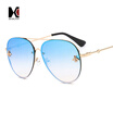 SHAUNA Little Bee Decoration Fashion Women Pilot Sunglasses UV400