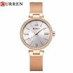 CURREN 9011 Watch Women Casual Fashion Quartz Wristwatches Crystal Design Ladies Gift relogio feminino