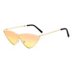 SHAUNA Fashion Candy Color Women Sunglasses CatEye retro Ladies Shades Red Tinted Lens UV400