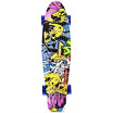 CL - 85 Printing Graffiti Style Skateboard Complete 22 inch Retro Cruiser Longboard Big ghost graffiti skateboard Street hip-hop