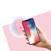 Flying lesailes wireless charger mouse pad 10W fast charge Android Apple universal oversized thickening game mouse pad computer table mat cherry powder