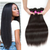 ​Glary Virgin Hair Mongolian Straight Hair 4 Bundles Straight Hair Weave 100 Unprocessed Human Hair Extensions Natural Color