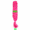 Jumbo Braids Synthetic Braiding Hair 23 Color Available 165g 41 Inch Hair Extension Pink Blue Green 1pce