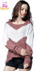 L XL XXL 3XL 4XL 5XL plus size casual autumn winter new 2018 women sweater&pullover big size long sleeve loose striped lady