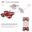 2018 New Year&39s Gift Hot RC Kids Toys Original Cheerson CX-10A 24GHz 4CH RC Quadcopter NANO Drone UFO with Headless Mode Fu