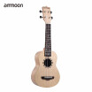 ammoon Soprano Ukelele 21 inch Platanus Body Rosewood Fingerboard Hawaiian Guitar Ukulele Set with Tuner Bag Strap Extra Nylon Str