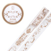 Kinbor PDA&paper tape 10mm7mhand book sticker color tape gold border DTB64258