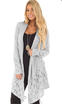 PLUS SIZE Fashion Lace ladys coat