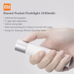 Xiaomi Pocket Flashlight Portable Electric Touch 3350mAh Power Bank External Backup Battery Power Station for iPhone X 8 Plus Sams