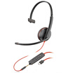 Plantronics C3215-C single ear wired noise canceling headphone headset with microphone type-c 35 dual interface