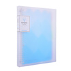 Coix B5 50 26-hole PP loose-leaf Notepad notebook soft copy Compra Diamond Series C7104 Crystal Blue