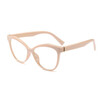 SHAUNA Oversize Women Cat Eye Glasses Frame Fashion Nail Decoration Ladies Clear Lens Glasses UV400