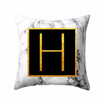 Fundas de almohada modernas 45 * 45 Carta de palabra del alfabeto de oro Patrón de almohada de mármol blanco Funda de almohada Súper suave funda de sofá cama Protec Fundas de almohada modernas 45 * 45 Carta de palabra del alfabeto de oro Patrón de almohada de mármol blanco Funda de almohada Súper suave funda de sofá cama Protec