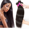 Glary 8A Mongolian Human Hair 3 Bundles Silky Straight Weaves 100 Unprocessed Virgin Human Hair Natural Black Color