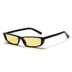 SHAUNA New Arrival Metal Hinge Women Small Square Sunglasses Fashion Men Clear Red Shades UV400