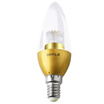 Jingdong Supermarket Op lighting OPPLE LED light bulb crystal candle bubble E14 lamp cap small screw mouth C35 white candle bubble bubble bubble 3w warm white