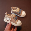 Spring Baby Girl Shoes First Walkers Beautiful Flower Princess Shoes Boy Fashion Casual Sneakers Canvas Soft Sole Toddler Shoes