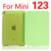Case for iPad Mini 4 3 2 1 Case PU Leather Silicone Soft Back Trifold Stand Auto SleepWake up Smart Cover for iPad Mini 2 Case