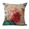 18 * 18 pulgadas 45 * 45 cm Poliéster Patrón de Flor Romántica Funda de Cojín Sofá Decorativo Coche Cintura Square Pillow Case Funda de Almohada 18 * 18 pulgadas 45 * 45 cm Poliéster Patrón de Flor Romántica Funda de Cojín Sofá Decorativo Coche Cintura Square Pillow Case Funda de Almohada