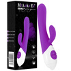 Flower water woman with two - point vibration massage sticks multi - frequency female equipment adult sex toys purple