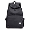 Mens large capacity backpack multi-function USB charging schoolbag leisure travel business notebook bag high school student bag